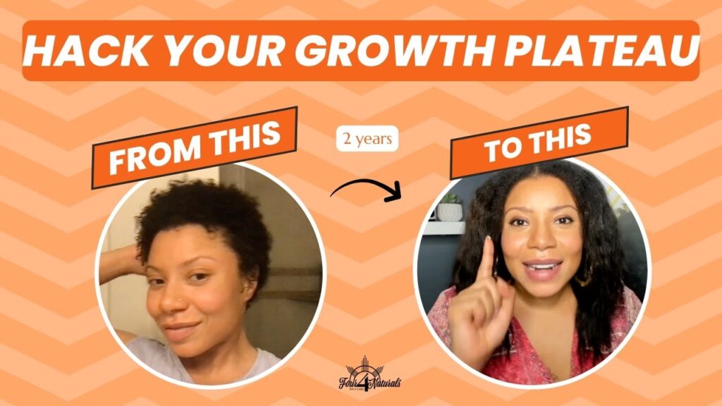 How to break a hair growth plateau. Shalita Grant two year hair growth journey